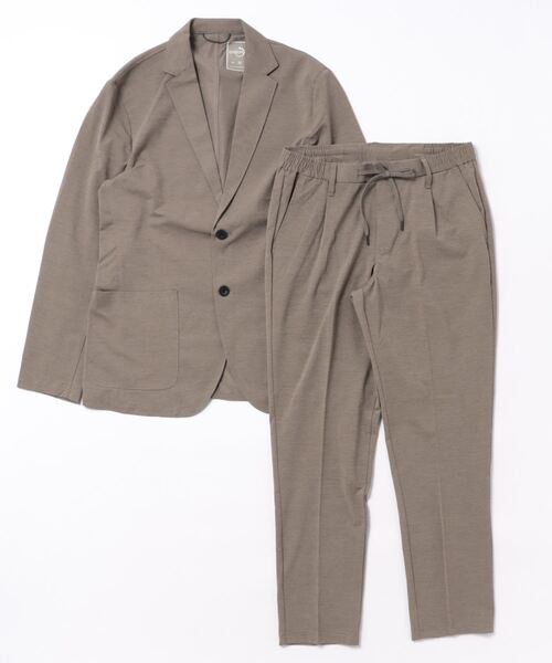 「ABAHOUSE GRAY」 セットアップ 46 モカ メンズの画像