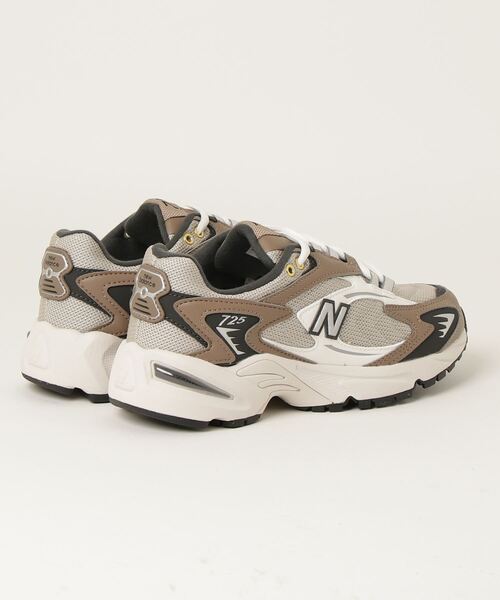 「New Balance」 ローカットスニーカー 24.5cm ブラウン レディースの画像