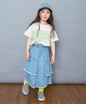 tシャツ 「WEB限定」チューブトップチュール...の詳細画像1