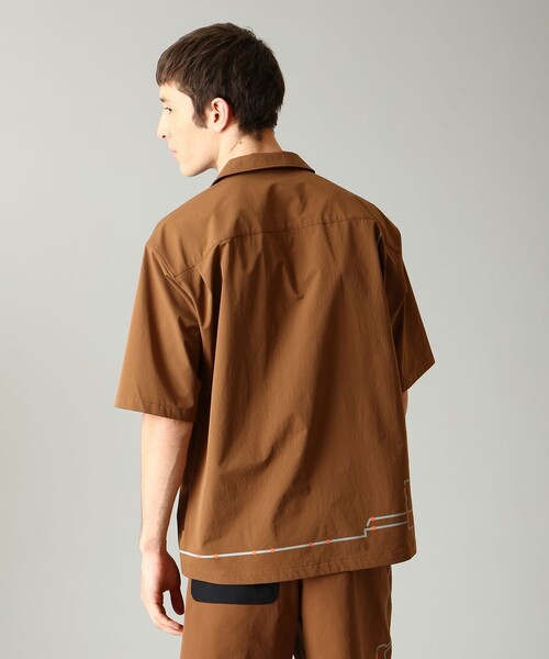 Columbia（コロンビア） シャツ 半袖 限定展開 撥水 COLUMBIA BLACK