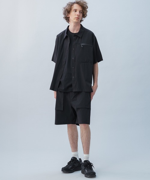 デサントAIRFLOW H/S SHIRTエアフローハーフスリーブシャツsサイズ phenix（プラスフェニックス） シャツ 半袖 AIRFLOW SHORT SLEEVE