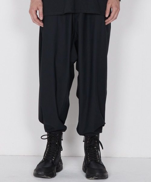 「VIRGOwearworks」 イージーパンツ 2 ネイビー メンズの画像