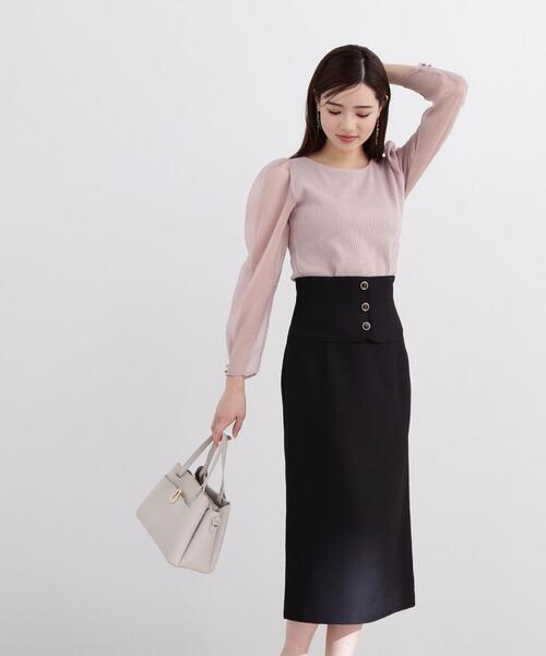 「PROPORTION BODY DRESSING」 スカート SMALL ブラック レディースの画像