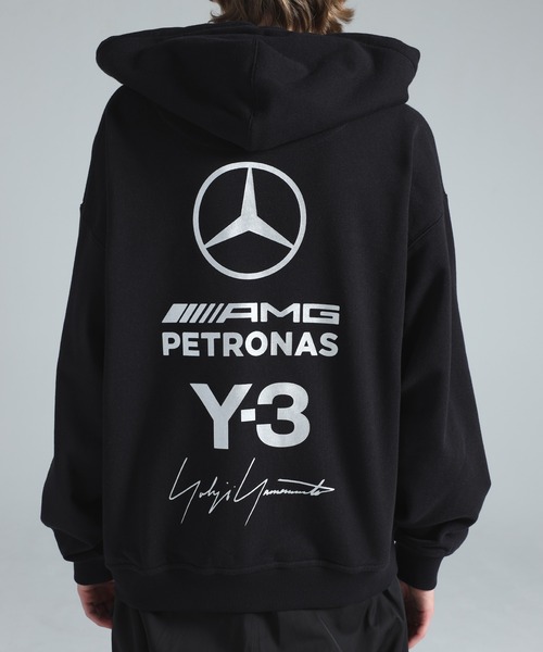 Y-3 パーカー MERCEDES - AMG PETRONAS FORMULA 1 TEAM ZIP HOODIE