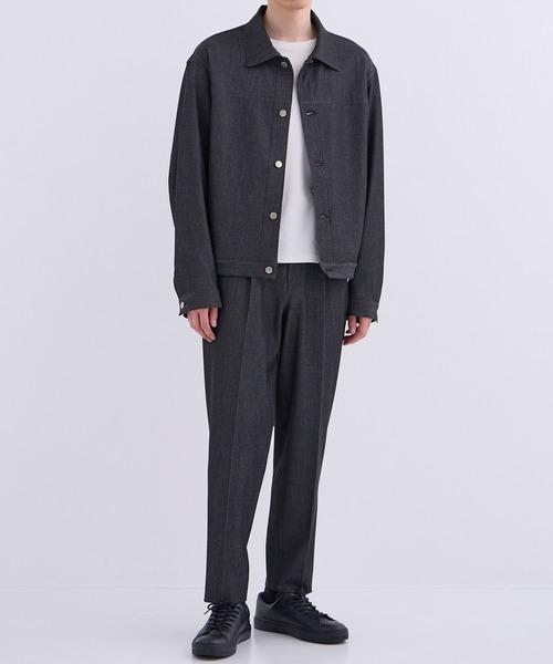 「UNITED TOKYO」 スラックス 1 ブラック メンズの画像