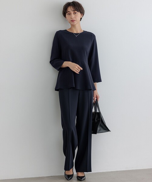 「23区 S」 パンツ 30 グレー レディース