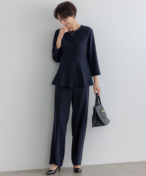 「23区 S」 パンツ 30 グレー レディース