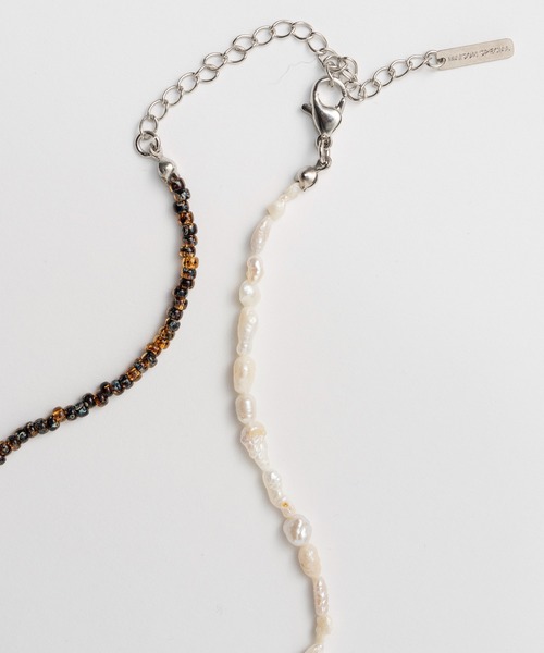 ネックレス Double Necklace/ダブルネックレス レディース メンズの画像