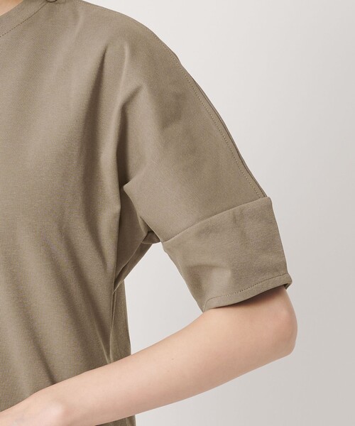 ワンピース 「WEB限定 Wardrobe DAILY MINIMAL」パフスリーブ カットワンピース UVカット 接触冷感の画像