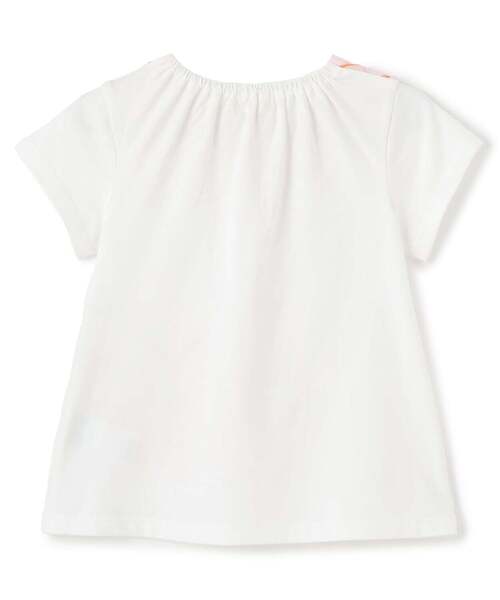 tシャツ ちょうちょポシェットTシャツ キッズ 子供服 女の子の画像