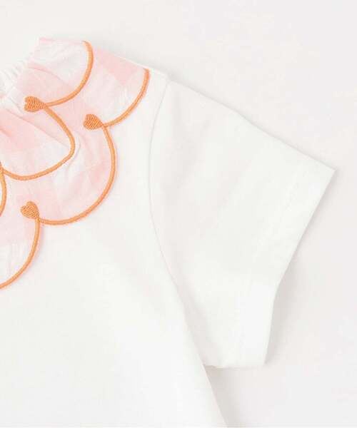 tシャツ ちょうちょポシェットTシャツ キッズ 子供服 女の子の画像