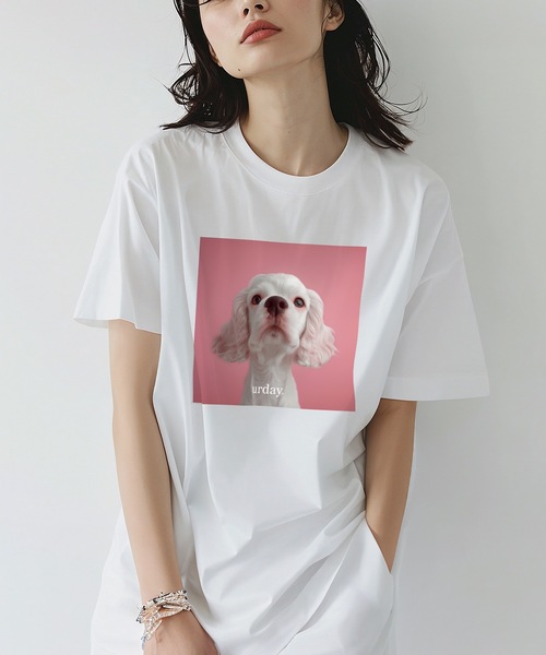 「MAMIAN」 「United Athle」半袖Tシャツ S ホワイト系その他 レディース_画像3