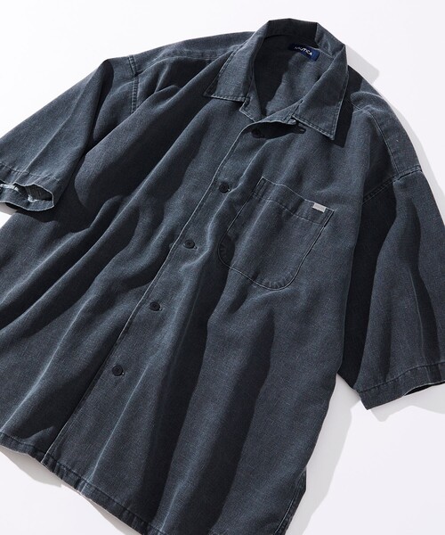 NAUTICA（ノーティカ） 半袖シャツ X-LARGE ネイビー メンズ