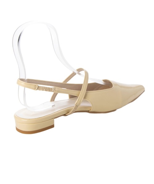 「Launa lea」 フラットサンダル 25.0cm イエロー レディース_画像4