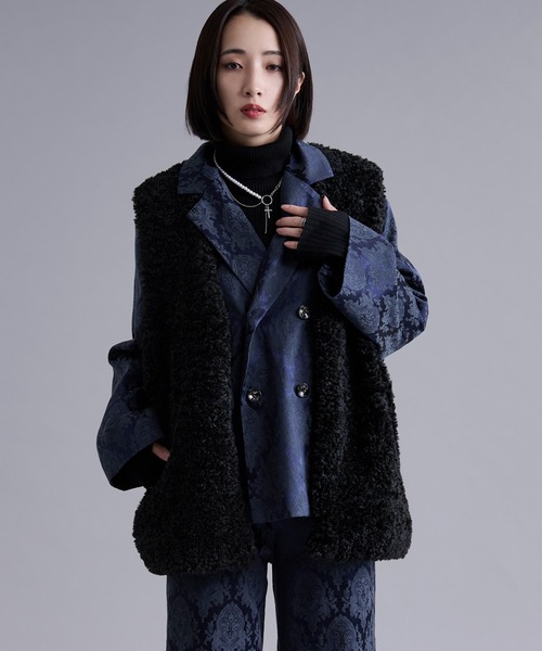Ellno Loset（エルノロゼット） ジャケット LARGE ネイビー メンズ