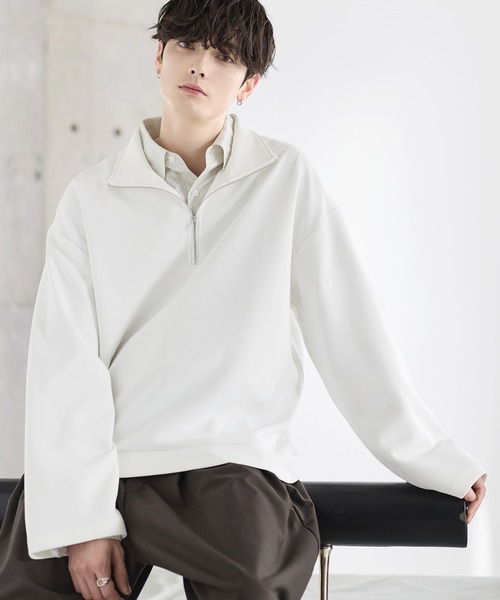 「ASTRONOMY」 長袖Tシャツ M ホワイト メンズ_画像5