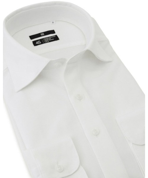 SUIT SELECT 長袖シャツ - ホワイト メンズ : ZOZOTOWN Yahoo!店