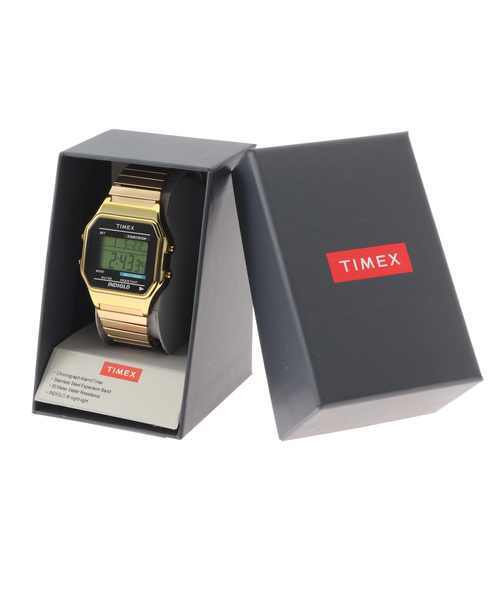 TIMEX CLASSIC タイメックス T78677 腕時計 デジタル TIMEX（タイメックス） 腕時計 TIMEX CLASSIC DIGITAL tx-t78677 Gold