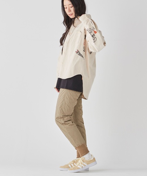 「KRIFF MAYER Lady's Collection」 イージーパンツ MEDIUM ナチュラル レディース_画像3