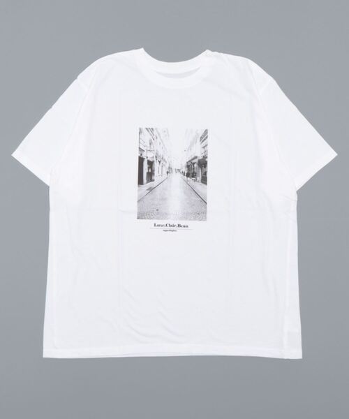 「upperhights」 半袖Tシャツ フリー ホワイト レディース_画像2