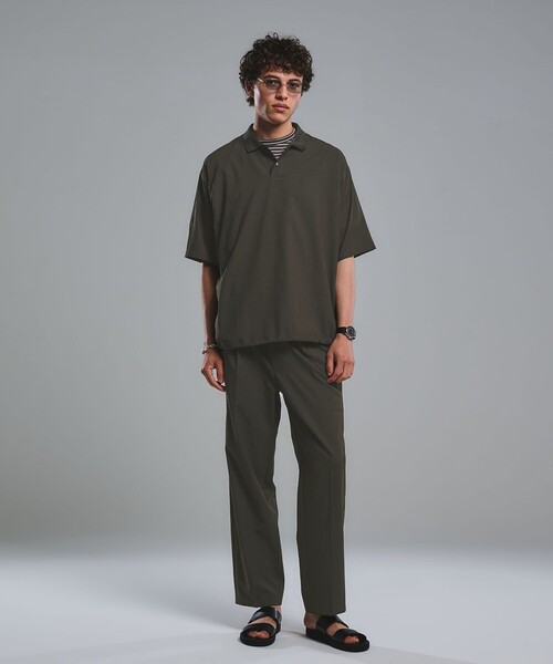 美品✨パーリーゲイツ ポロシャツ 裾ドローコード ライトグリーン 6 XL