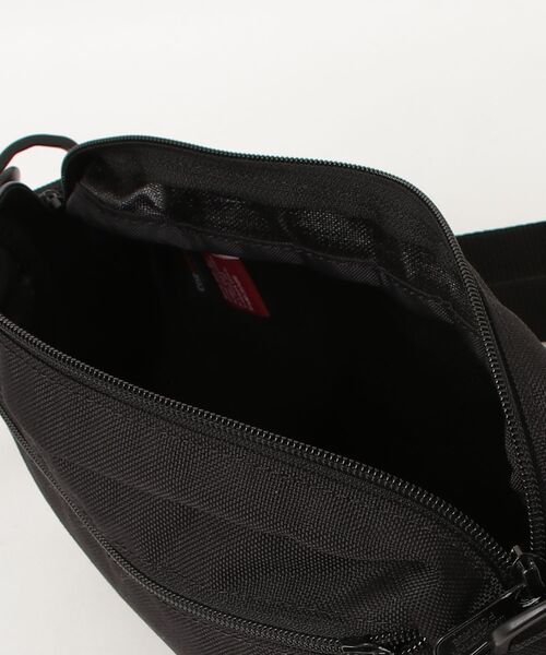 「Manhattan Portage」 ワンポイントショルダーバッグ - ブラック レディース_画像4