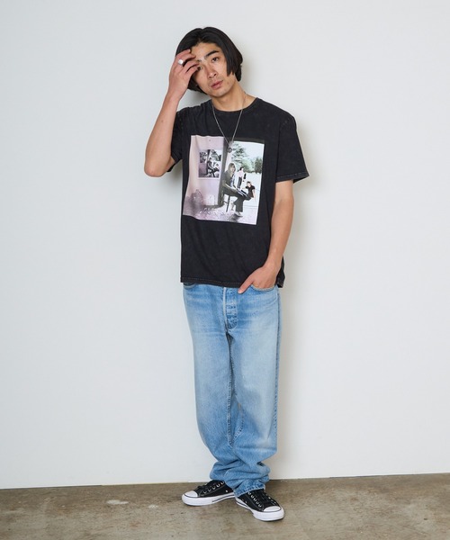 ROOP TOKYO tシャツ Pink Floyd/ピンク・フロイド Unisex Stone Wash T