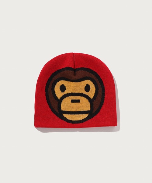 A BATHING APE（アベイシングエイプ） ニット帽 ニットキャップ BABY