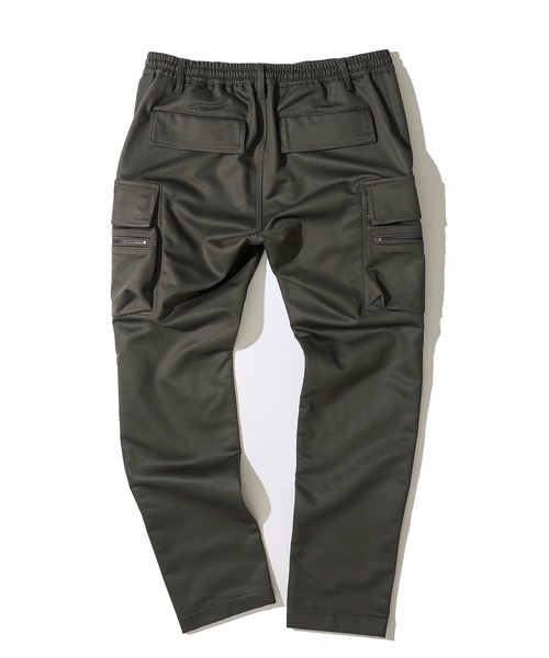 「TETE HOMME」 カーゴパンツ MEDIUM チャコールグレー メンズ_画像9