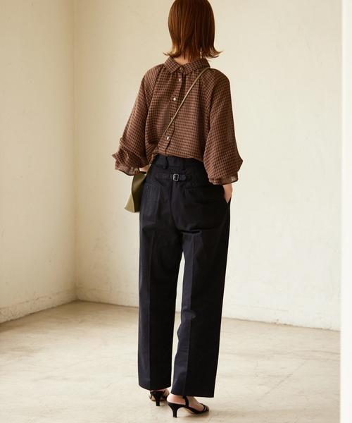 「SLOBE IENA」 パンツ 34 ピンク レディース_画像6