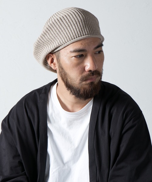 帽子 キャップ メンズ Rasta Knit Beret (Japanese Paper) / ラスタニットベレー 和紙｜zozo｜10