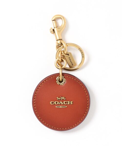 ◆新品未使用品◆コーチCOACH キーホルダー　ミラー付き　バッグチャーム COACH キーホルダー ミラー バッグ チャーム シグネチャー