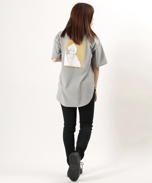 tシャツ 「WEB限定」GirlイラストTEE レディース 楽天市場】X-girl エックスガール GAME SHIRT S S BIG TEE