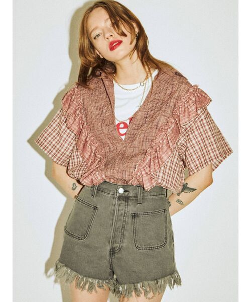 好評格安 パンツ デニム ジーンズ フリンジデニムショートパンツ ZOZOTOWN PayPayモール店 - 通販 - PayPayモール 即納好評