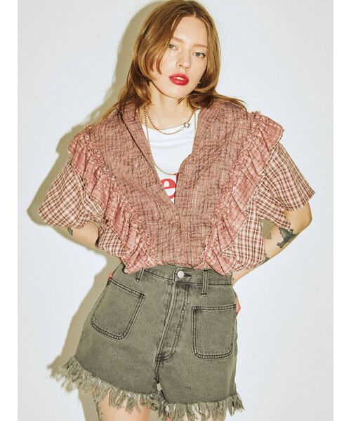 好評格安 パンツ デニム ジーンズ フリンジデニムショートパンツ ZOZOTOWN PayPayモール店 - 通販 - PayPayモール 即納好評