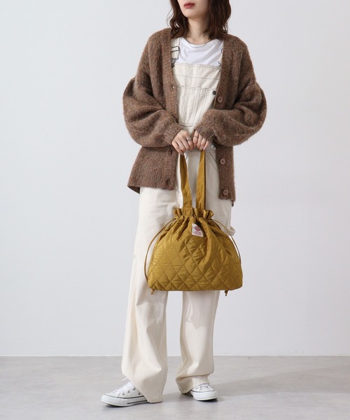 LEMAIRE ニット巾着袋 ベージュ 収納袋付き LEMAIRE ニット巾着袋 ベージュ 収納袋付き 楽天市場