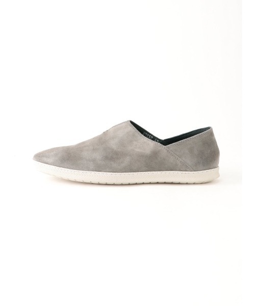 around the shoes スニーカー 「牛革 スエード スリッポン