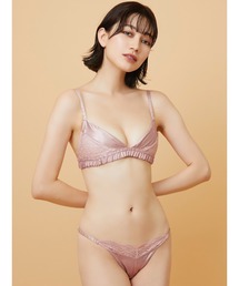 RAVIJOURブラジャー4枚セット RAVIJOUR ブラジャー ショーツセット クラシカル ブラ＆Tバック