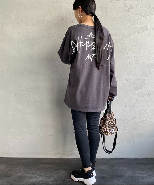 Tシャツ Tシャツ Manhattan Portage マンハッタンポーテージ 別注 手書き風 バックロゴプリントロンt Zozotown Yahoo 店 通販 Yahoo ショッピング