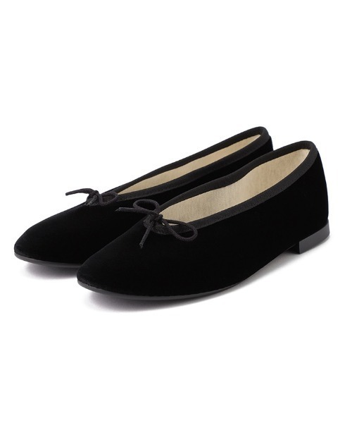 Repetto レペット LILOUH 39 25センチ ブラック　スエード repetto（レペット） バレエシューズ パンプス Lilouh バレエフラット