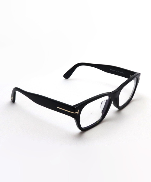 伊達メガネ メガネ 眼鏡 「TOM FORD/トムフォード」スクエア メガネ TF5781-D-B 001 54 PCメガネ ブルーライトカットの画像