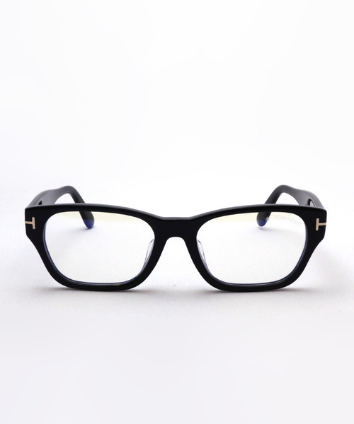 伊達メガネ メガネ 眼鏡 「TOM FORD/トムフォード」スクエア メガネ TF5781-D-B 001 54 PCメガネ ブルーライトカットの画像