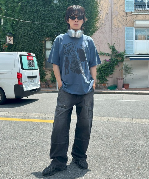 MAHAGRID tシャツ 「mahagrid/マハグリッド」DON'T PANIC