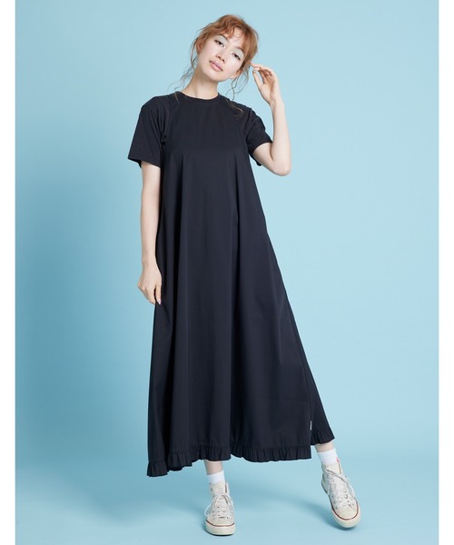 LITTLE SUNNY BITE レザーワンピース Little sunny bite（リトルサニーバイト） ワンピース No sleeve long