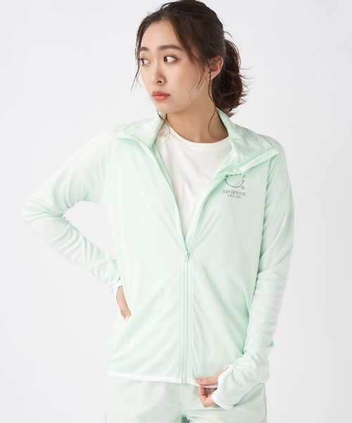 お値下げしました　チェスティ  ラッシュガード 69slam レディース ラッシュガード ZEBRA GRLZBR-WH ホワイト