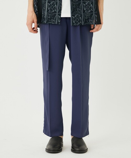 テーパードパンツ　ユナイテッドトウキョウ　パンツ ノーマルクリアタイトテーパードパンツ(1 BLACK): : ウィメンズ