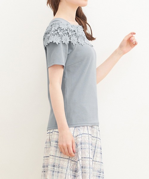 tシャツ 「華奢見え」オフショルスウェット「新色追加/WEB限定」 レディース 華奢見え/春まで使える♪】オフショルスウェット《新色追加/WEB