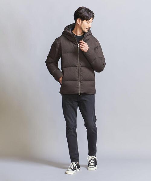 ダウン ダウンジャケット 【WEB限定 WARDROBE SMART】LANATEC フード ダウンジャケット ダウンジャケット WEB限定 WARDROBE SMART LANATEC フード BEAUTY&YOUTH UNITED