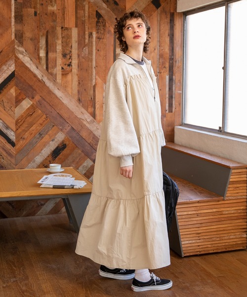 専用美品✨フォクシー　大きいサイズ　ツイードワンピース　ジップアップ　ティアード 美品✨フォクシー 大きいサイズ ツイードワンピース ジップアップ