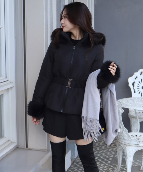 ROYAL PARTY（ロイヤルパーティー） アウター レディース ベルト付  